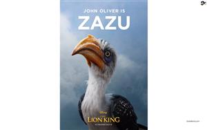 John Oliver as Zazu in The Lion King (July 2019)